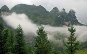 Ba Me Con Mountain in Bac Ha Town