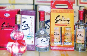 San Lung wine in Sa Pa