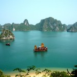 Halong bay beach1