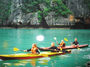 Kayaking - Halong Bay
