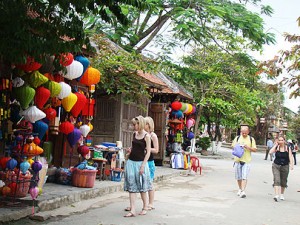 Tourist in Hoi An