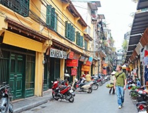 Hanoi Old Quater Streets