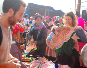 Bac Ha market