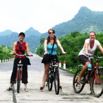 Biking on Cat Ba Island