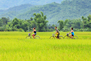 Mai Chau biking